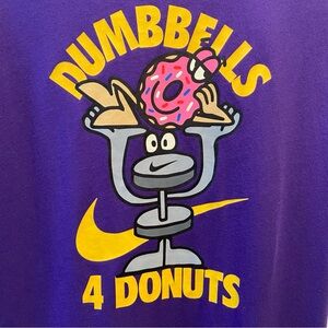 Nike “Dumbbells 4 Donuts” Fitness Dri-Fit T-Shirt